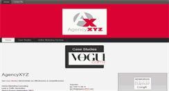 Desktop Screenshot of agencyxyz.com